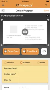 IQProspects for iPhone screenshot 1