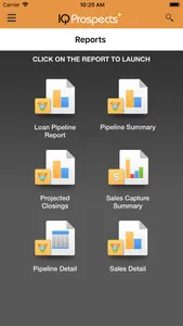 IQProspects for iPhone screenshot 2