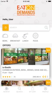 EAT ON DEMANDS screenshot 1