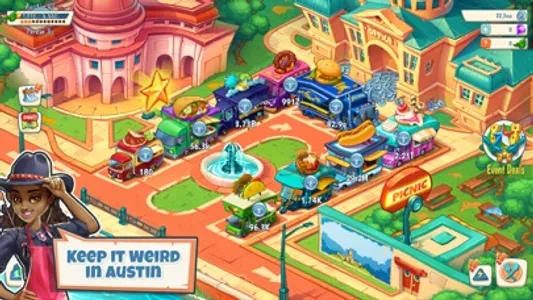 Idle Food Truck Tycoon™ screenshot 3