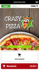 Crazy Pizza Erfurt screenshot 0