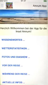 Amrum Urlaubs App screenshot 0