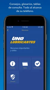 UNO Lubricantes screenshot 2