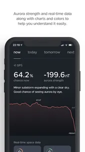 hello aurora: forecast app screenshot 0