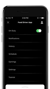 Food Driver App screenshot 1