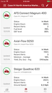 CASE IH AFS Connect Fleet screenshot 1