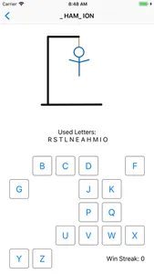 Just Hangman screenshot 1