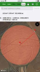 Map Measurement Tool screenshot 1