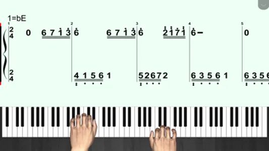 易通琴吧-钢琴简谱-3D手型教学 screenshot 0