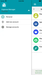 GSW Expense Manager screenshot 2