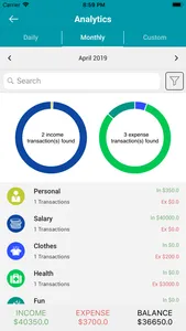 GSW Expense Manager screenshot 3