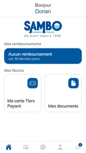 Mon espace SAMBO screenshot 0