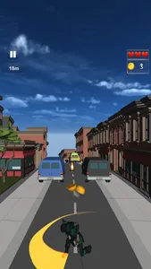 Ninja Runner Go Fruit Cutter screenshot 0