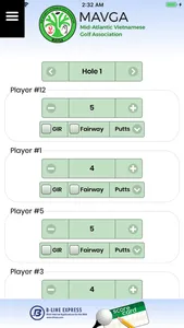 MAVGA Score Card screenshot 0