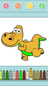 Dino Coloring Pages for Kids screenshot 2