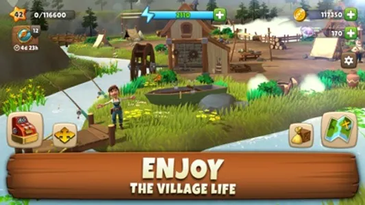 Sunrise Village: Farm Game screenshot 0