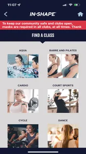 In-Shape Health Clubs screenshot 5