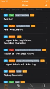 iCoder - Advanced Algorithms screenshot 1