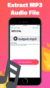 Video to MP3 Audio Extractor screenshot 2