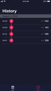 Simple BPM Tap · screenshot 1