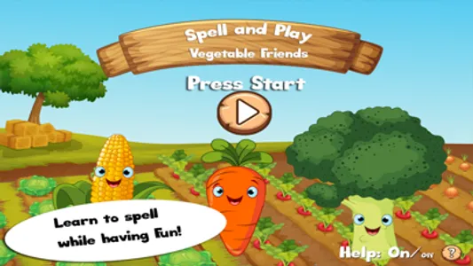 Spell & Play:Vegetable Friends screenshot 0