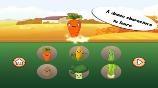 Spell & Play:Vegetable Friends screenshot 3