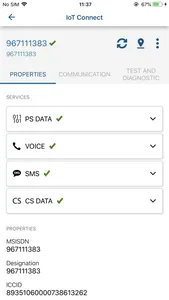 IoT Connect app screenshot 2