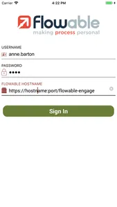 Flowable Engage Mobile screenshot 0