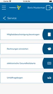 BKK Freudenberg Service - App screenshot 2