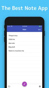 Notepad - Qooki - simple notes screenshot 0