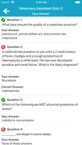 Veterinary Assistant Quizzes screenshot 4