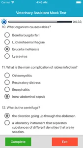 Veterinary Assistant Quizzes screenshot 5