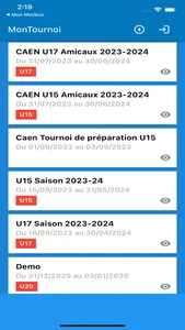 MonTournoi screenshot 0