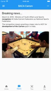 BACA Carrom screenshot 1