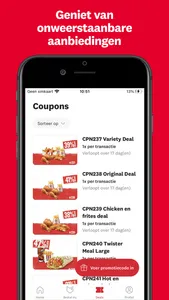 KFC Nederland screenshot 4