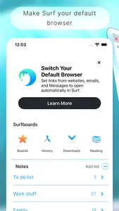 Surf browser screenshot 6