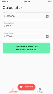 Property Calc screenshot 0