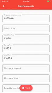 Property Calc screenshot 1
