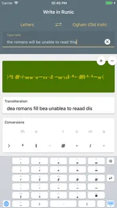 Write in Runic screenshot 5