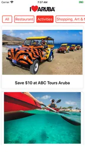 I Love Aruba Special Coupons screenshot 2