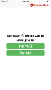 QuestionBank - Ôn thi vào 10 screenshot 0