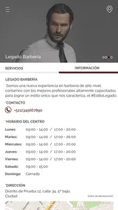 Legado Barbería CR screenshot 3