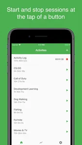 Activity Log - Time Tracker screenshot 0