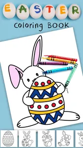 Easter Egg Coloring book pages screenshot 1