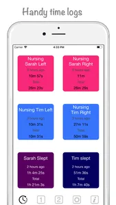 Newborn Twins Log & Tracker screenshot 1