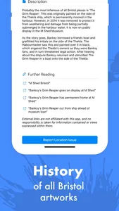 Bristol Tour Map of Banksy screenshot 3