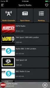 Sport Live Radio: Score & News screenshot 2