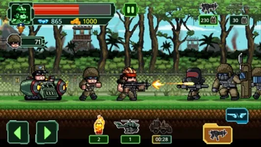 Metal Guns Fury : beat em up screenshot 0