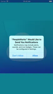 PeopleWorksMobile screenshot 0