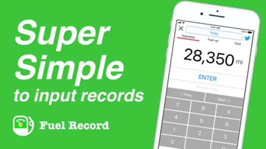 Fuel Record: Mileage Log App screenshot 1
